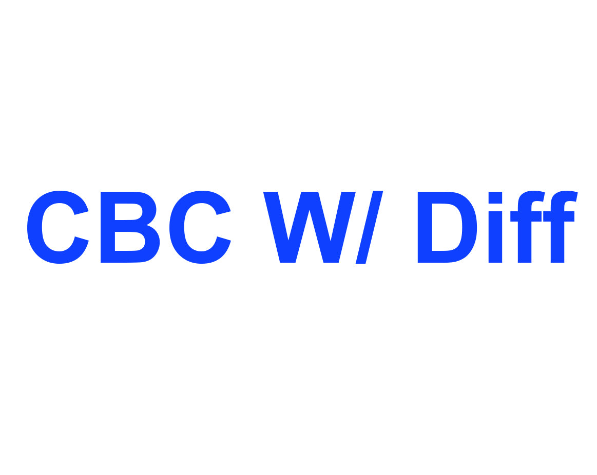Complete Blood Count w/ Differential