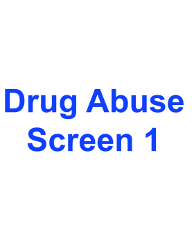 Drug Abuse Screen 1