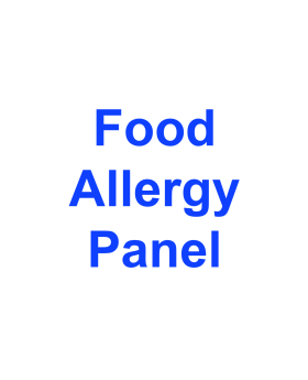 Allergy Panel Food