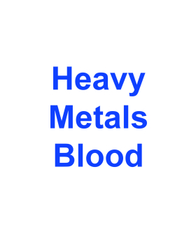 Heavy Metals Panel For Adults