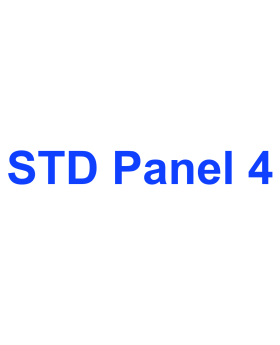 STD Panel 4 (HIV 1/0/2, Syphillis, Hep B, Hep C, Herpes Simplex Virus 1/2, Hep A)