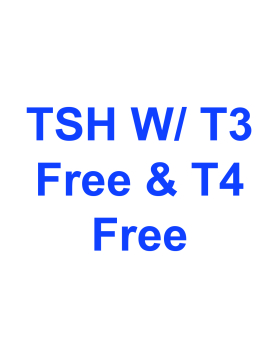 TSH w/ T3 Free & T4 Free